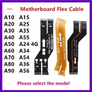 Main Board Motherboard Connector Flex Cable For Samsung Galaxy A34 A54 A24 A55 A35 A15 A36 A56 A10 A