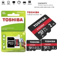 Toshiba SD Memory Card Extreme Micro TF SD Card 128GB 64GB 256GB TF Card 2TB 1TB 512GB Class 10 U2 f