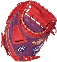 日本進口 Rawlings HYPER TECH COLOR 即戰力 棒球 捕手手套 (GR3HTC2AF)紫色