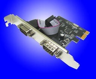 升級款PCI-E串口卡 RS232轉接卡 PCIE串口卡 轉COM口 9針 擴充卡