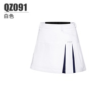 กระโปรงเล่นกอล์ฟ PGM สำหรับเด็กผู้หญิงกระโปรงขนาดเล็กเสื้อผ้ากอล์ฟกระโปรงทรงเอชุดตีกอล์ฟสำหรับเด็กผู