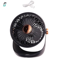 [cecilia_bessemer.my]2400MAh Table Wall Air Circulation Electric Fan USB Rechargeable Wall Mountable