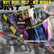 KYT rc7 flat visor package + kyt r10 + kyt k2r + plus top + sticker