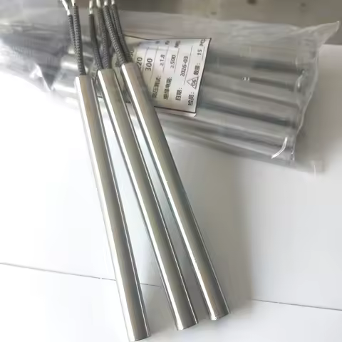 5pcs 220V 10mm Dia. Electric Cartridge Heater 10x60 10x80 10x100 10x120 10x150 10x200mm Stainless St