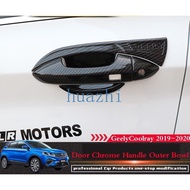 GeelyCoolray 2019-2023 Door Chrome Handle Outer Bowl Car Door Protector 4pcs/set
