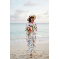 (A) Baggy Aloha Hawaii Beach Dress girl fashion Spring And Summer Floral Dress .PHOTOSHOOT