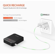 EL แบตสำรอง PowerBank Yoobao-   20000mAh Quick Charge  รุ่น Q20C-สีดำ แบตเตอรี่สำรอง Power Bank  Pow