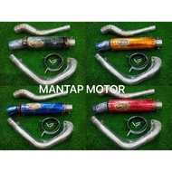 OPBR RACING EXHAUST RS150 150RS WINNER Y15 Y15ZR YSUKU LC135 135LC 32MM STAINLESS STEEL LESING PIPE 
