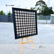 99 Nama Allah Asma Ul Husna Wall Frame Art