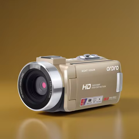 ORDRO Vintage Digital Camera Full HD 1080P Infrared Night Vision Video Camcorder Home Use Cheap Vlog