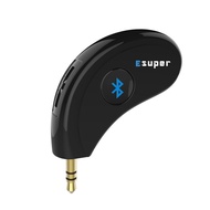 Bluetooth Receiver / Hands-free Car Kit, Esuper Portable 3.5mm Bluetooth Aux Adapter Wireless Music 