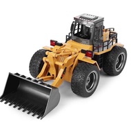 Huina 1520 6CH 2.4Ghz 1/18 RC Metal Bulldozer Engineering Truck (Ready stock)