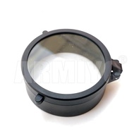 30mm~69mm Transparent Scope Lens Cover Flip Up Quick Spring Protection Cap Objective Lid Accessory