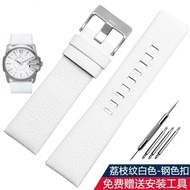 Watch Strap Suitable for Diesel/Diesel DZ4323 DZ1405 DZ1657 Genuine Leather Watch Strap Men Women Wa