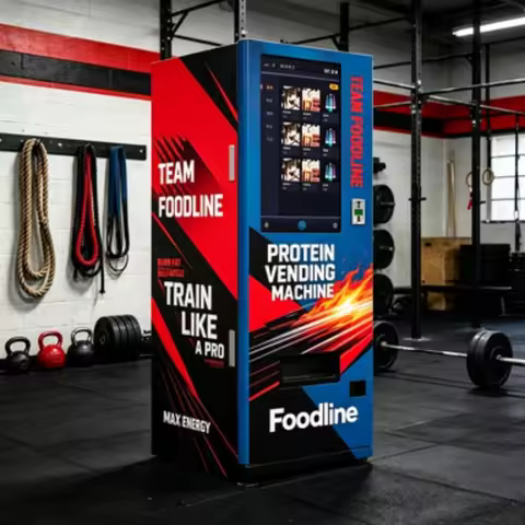FL Customized Commercial Customizable Automatic Protein Shake Beverage Vending Machine High Capacity