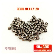 10Pcs Recoil Key Bolts 7 recoil M4x0.7 1.5D Outer Diameter 4.19mm Length 4.3mm