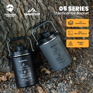 SHINETRIP 2L Camping Water Thermos Stainless Steel Tumbler Outdoor Water Bottle Tumbler