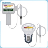 [mojotorw7] Swimming Pool Tester Water Quality Meter Digital PH Meter CL2 Tester PP Material Portabl