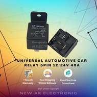 Universal Automotive Car Relay 5Pin 24v/ 12V 40A 5 Pin Relay Ready Stock Cheap Murah