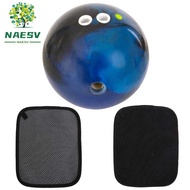 NAESV Bowling Shammy Pad, Easy-Grip Dots Washable Bowling Ball Towel, Bowling Equipment Multi-functi