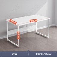 JOYBOSS โต๊ะคอมพิวเตอร์ 120/100/80/60cm โต๊ะไม้ โต๊ะทำงาน โต๊ะวางคอม โต๊ะวางของ โต๊ะอ่านหนังสือ Comp