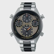 SEIKO SEIKO WATCH PROSPEX SFJ005P1 LIMITED EDITION ‘KHAKI STRIPE’ ONE HUNDREDTH OF A SECOND SPEEDTIMER SOLAR CHRONOGRAPH