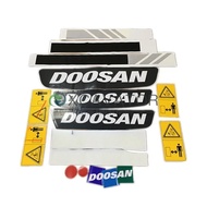 Excavator For Doosan DX60 DX75 DX80 DX150 DX260 DX300 DX350 DX380 Whole Car Sticker