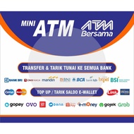 MINI ATM SERVICE STICKERS WITH