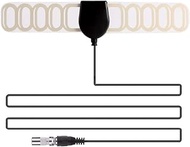 Coaxial connector Sunzi 25 Miles Range 20 DBi High Gain Amplified Digital HDTV Indoor TV Antenna Wit