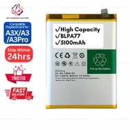 [LML] Bateri Serasi (BLPA77 | 5100mAh) untuk A3X / A3 2024 / A3 Pro 5G | Ganti Bateri / Replacement 