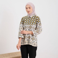 blouse batik wanita, blouse wanita, blouse, blouse wanita panjang, batik wanita, batik, batik big size, batik jumbo, blouse big size, blouse jumbo || 48