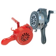 Manual horn alarm rotary siren, hand operated emergency siren