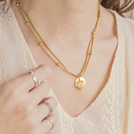 The daily _ Dazzling Star Multi-Layer Necklace 20070058 Bohemian Necklace Star Necklace Multi-Layer 