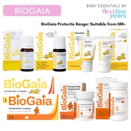 BioGaia Protectis Baby Probiotics Drops Tube 5ml / Polish Version Glass 5ml / L.Reuteri Protectis Probiotic Lemon 30 Tablets / Strawberry 30 Tablets / Vitamin D Tablets