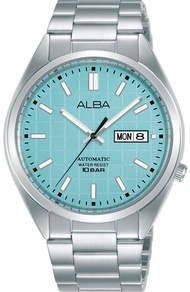 นาฬิกาข้อมือผู้ชาย ALBA Automatic รุ่น AL4315X สีเขียว AL4317X สีแดง AL4319X สีเขียว AL4321X สีมิ้นท์ AL4323X สีส้ม ขนาดตัวเรือน 41 มม. ตัวเรือน สาย Stainless steel