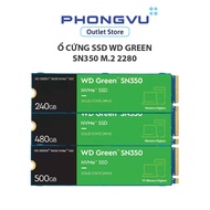 Wd Green SN350 M.2 2280 SSD, PCIE NVME Gen 3x4 -