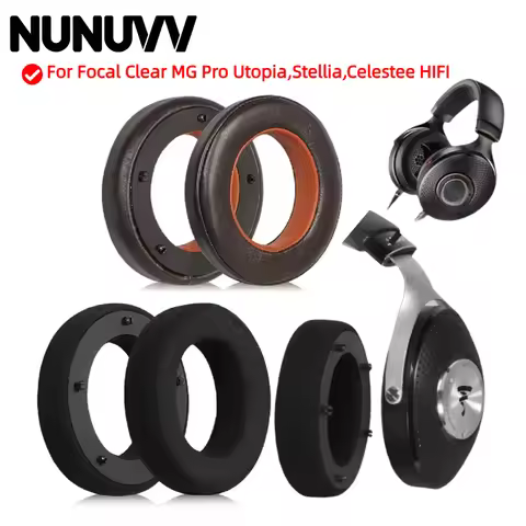 Ear pads for Focal Clear MG Pro Utopia,Stellia,Celestee HIFI replacement Headset Headphones Earmuff 