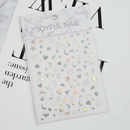 LP-8 Get coupons🪁Eye Makeup Star Moon StickerPONYSame Style Nail Sticker Manicure Implement Nail Art Sticker Nail Polish