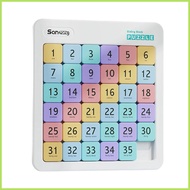 Number Slide Puzzle 6x6 Educational Magnetic Block Number Slide Puzzle Game for Kids Adults Travel C