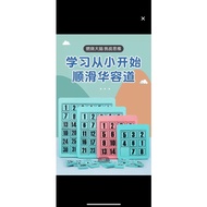 Non magnetic sliding number puzzle / kids puzzle / adult puzzle