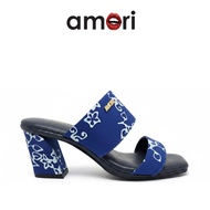 Amori Ladies Block Heel R0225091 Batik Shoes Collection