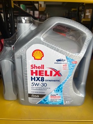 น้ำมัน​เครื่อง​ดีเซล​สังเคราะห์แท้​ shell​ hx8 5w-30ขนาด6+1ลิตร