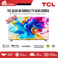 [FREE SHIPPING] [2023 New Model] QLED / MINI LED TCL C645  4K GAMING G00gle TV 50,55, 65,75 & 85 inc