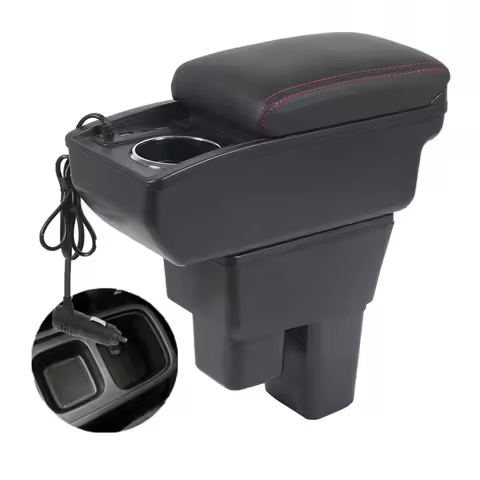 Honda Fit Jazz GE Armrest box﻿ elbow support central content store case console storage