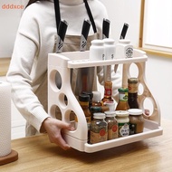 [dddxce] Double Rectangle Countertop Multifunctional Storage Rack-Space-Saving Organizer For Bedroom