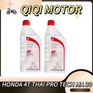 HONDA 4T MA 30 1L 1 liter MINYAK HITAM ENGINE OIL LUBRICANTS PRO TECH THAILAND EX5 DREAM WAVE100 WAV