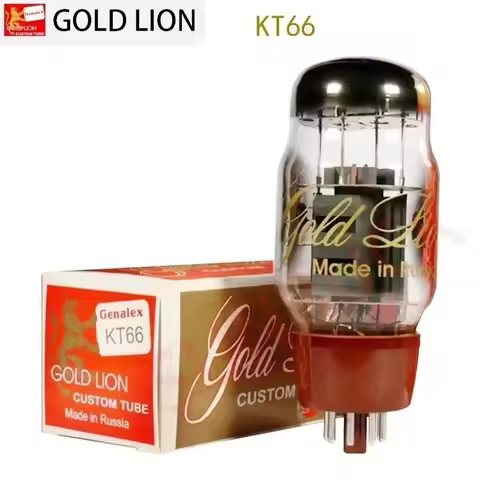 Gold Lion Genalex KT66 Precision Matching Valve Vacuum Tube KT66 EL34 6L6 8PINS Electron Tubes For A