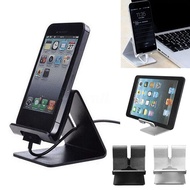 Metal Cell Phone Desktop Stand Holder for Samsung iPhone Table PC Universal