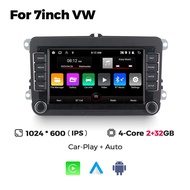 MEKEDE 2 Din Android Auto Carplay Car Radio Multimedia Player For VW Volkswagen Skoda Octavia Golf 5