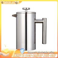 Stainless Steel French Press Coffee Maker Double Wall Insulated French Press Tea Brewer Coffee Press